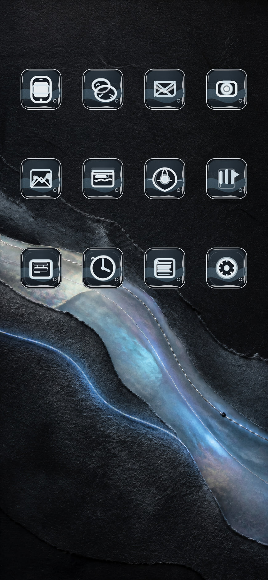Opal Current iPhone theme preview